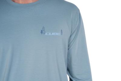 CUBE MTB Rundhalstrikot Soft Touch langarm Gr&ouml;&szlig;e: L Produktbild 3