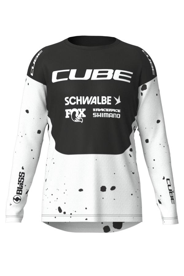 CUBE MTB Trikot X Factory Racing langarm Gr&ouml;&szlig;e: XXXL