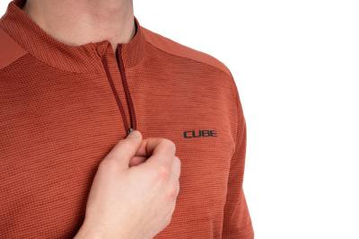 CUBE Trikot Half Zip CMPT kurzarm Gr&ouml;&szlig;e: M Produktbild 2