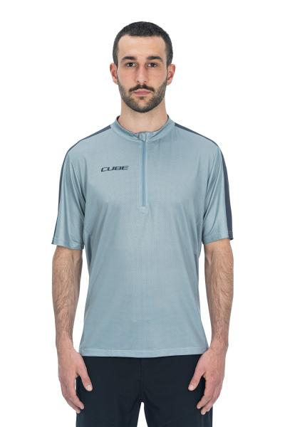 CUBE MTB Trikot Half Zip CMPT kurzarm Gr&ouml;&szlig;e: XS Produktbild 1