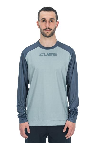 CUBE MTB Rundhalstrikot langarm Gr&ouml;&szlig;e: S Produktbild 1
