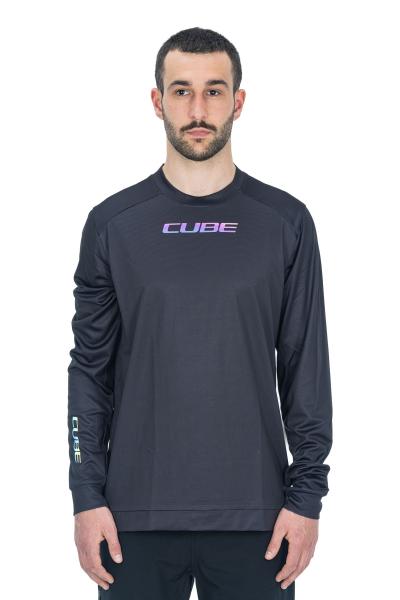 CUBE MTB Rundhalstrikot langarm Gr&ouml;&szlig;e: XS Produktbild 1