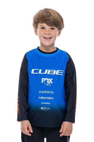 CUBE VERTEX Trikot ROOKIE X Actionteam langarm Gr&ouml;&szlig;e: L (134/140) Produktbild 2