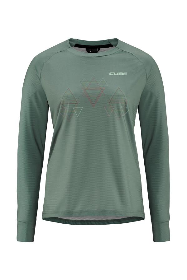 CUBE MTB WS Rundhalstrikot langarm Gr&ouml;&szlig;e: L (40)