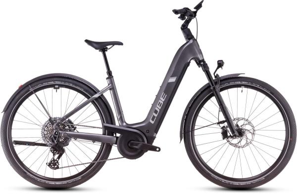 Cube Nuride Hybrid SLT 800 Allroad graphite'n'fossil Gr&ouml;&szlig;e: Easy Entry 54 cm