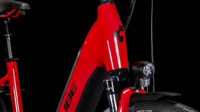 Cube Supreme Hybrid Comfort Pro 625 firered'n'black Gr&ouml;&szlig;e: Easy Entry 58 cm Produktbild 5