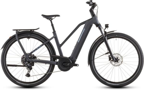 Cube Kathmandu Hybrid ONE 800 metallicgrey'n'grey Gr&ouml;&szlig;e: Trapeze 46 cm