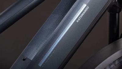 Cube Kathmandu Hybrid ONE 800 metallicgrey'n'grey Gr&ouml;&szlig;e: Trapeze 54 cm Produktbild 4