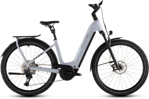 Cube Kathmandu Hybrid SLX 800 foggrey'n'grey Gr&ouml;&szlig;e: Easy Entry 62 cm