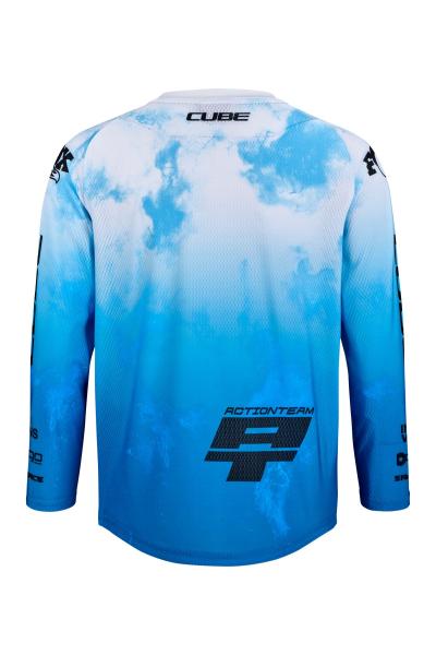 CUBE MTB Trikot ROOKIE X Actionteam langarm Gr&ouml;&szlig;e: L (134/140) Produktbild 1