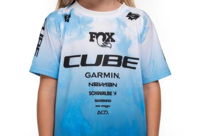 CUBE MTB Trikot ROOKIE X Actionteam kurzarm Gr&ouml;&szlig;e: M (122/128) Produktbild 2